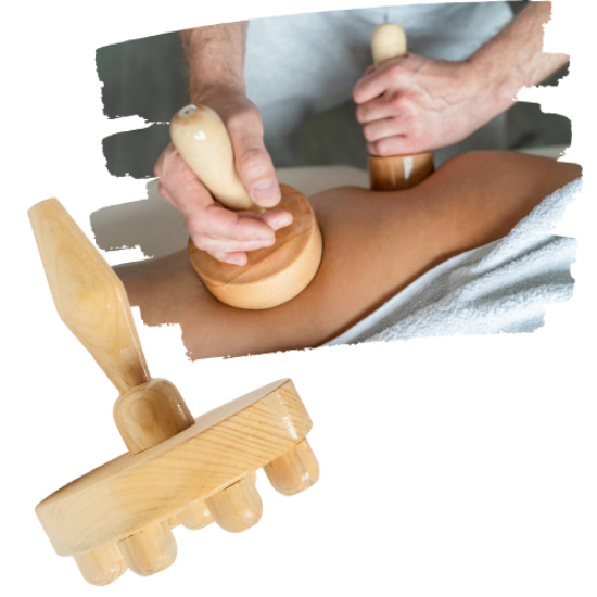 Imagen de Champiñón Madero terapia - 16 Alto X 12 Diámetro - Madera