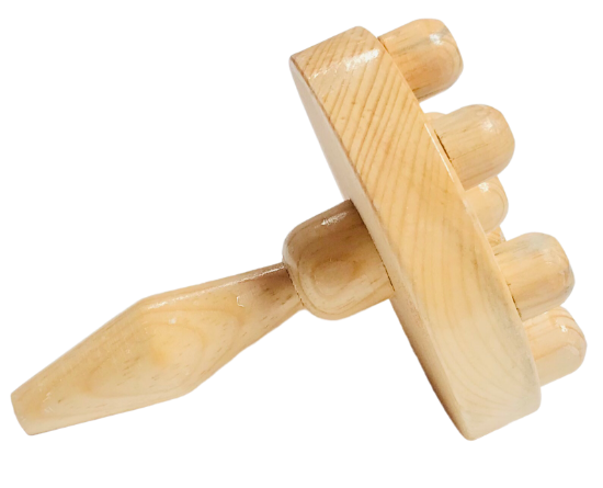 Imagen de Champiñón Madero terapia - 16 Alto X 12 Diámetro - Madera