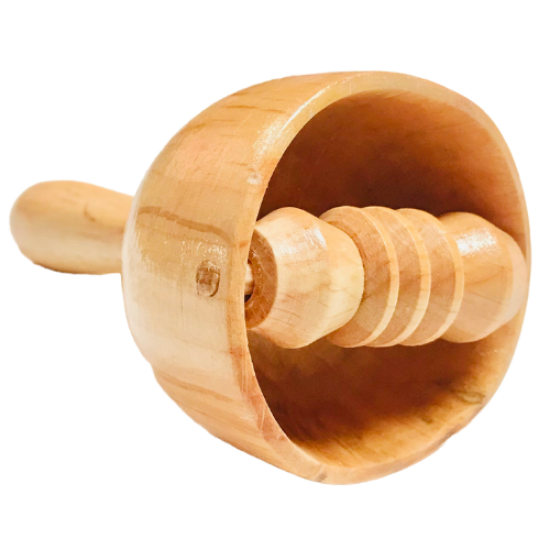 Imagen de Copa Sueca Con Rodillo Madero terapia- Anti Celulitis -