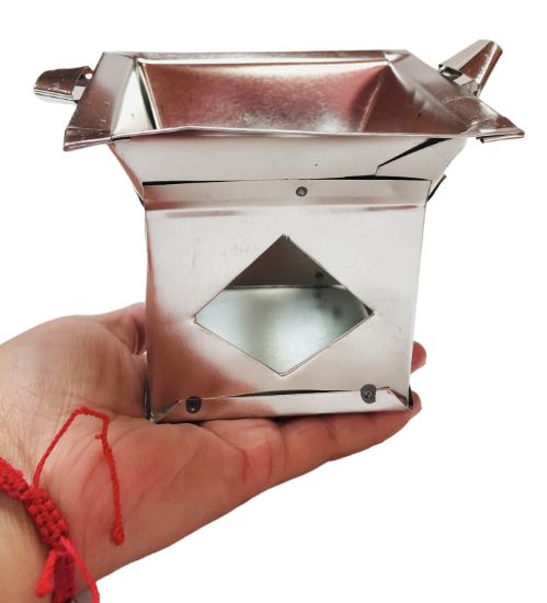Imagen de Bracero Incensario Mini De Aluminio - Bracero Para Incienso