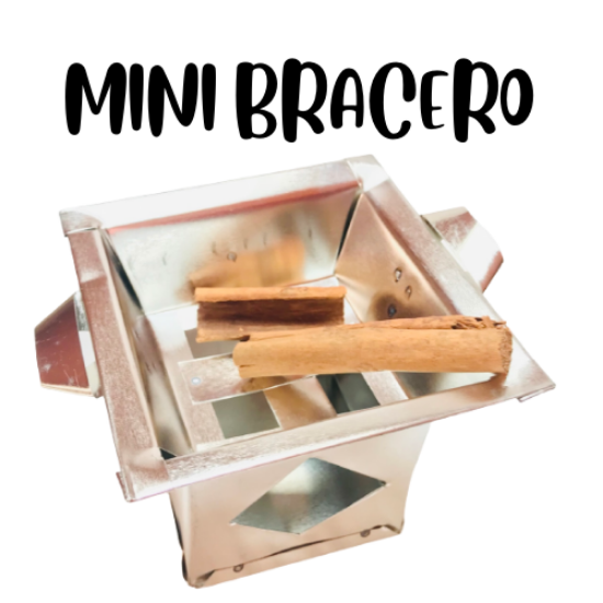 Imagen de Bracero Incensario Mini De Aluminio - Bracero Para Incienso