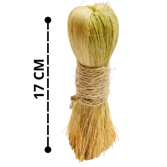 Imagen de 2 Escobetas, Escobetillas Ecológicas Zacatón P/lavar-limpiar