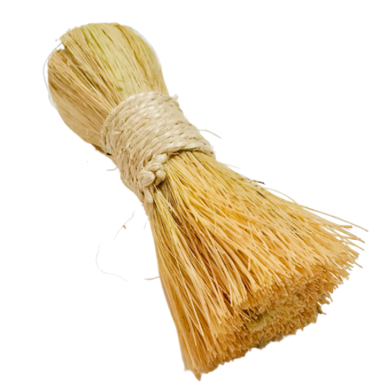 Imagen de 2 Escobetas, Escobetillas Ecológicas Zacatón P/lavar-limpiar