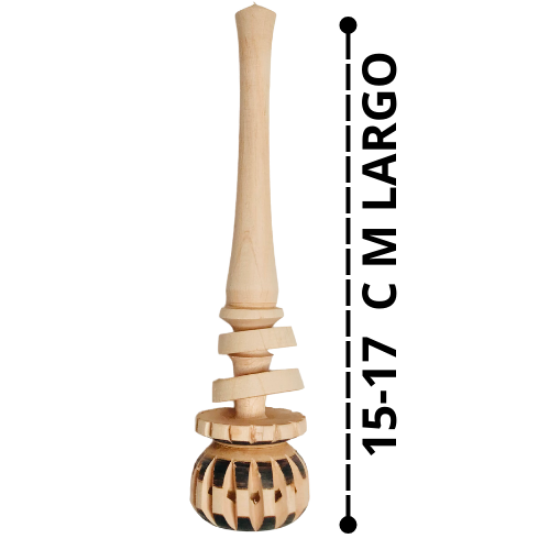 Imagen de 3 Molinillos De Madera P Chocolate - Mini - Mediano Y Grande