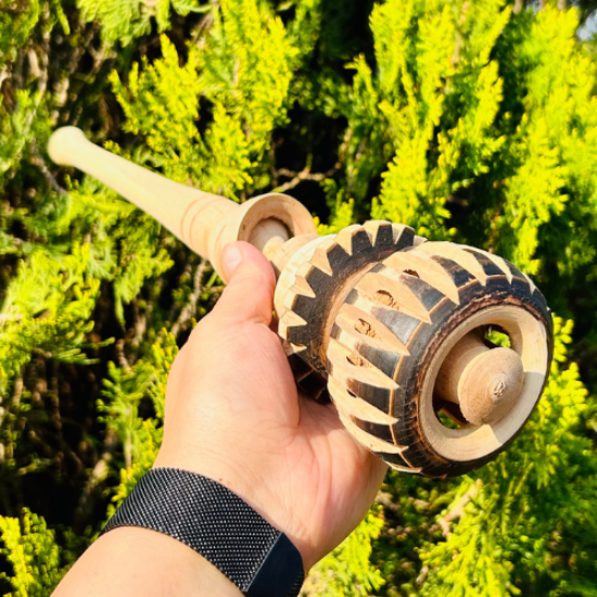 Imagen de 3 Molinillos De Madera P Chocolate - Mini - Mediano Y Grande