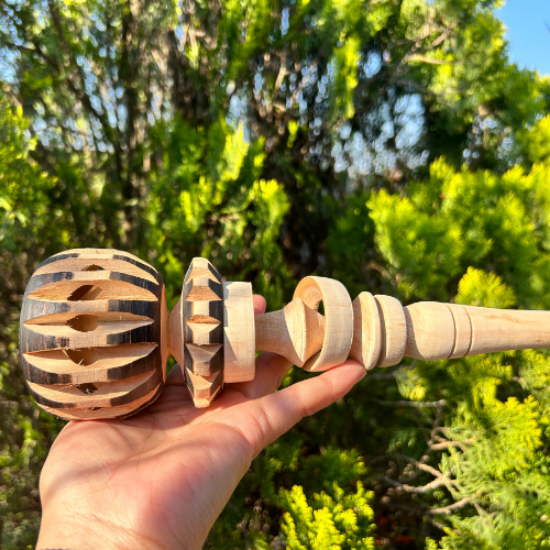 Imagen de 2 Molinillos Para Chocolate | Artesanal | 30-32 Cm