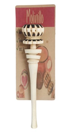 Imagen de 3 MOLINILLOS DE MADERA - MOLINILLOS MEDIANOS