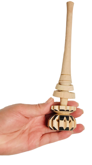 Imagen de 3 MOLINILLOS DE MADERA - MOLINILLOS MEDIANOS