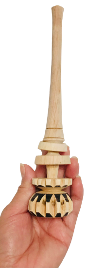 Imagen de 3 MOLINILLOS DE MADERA - MOLINILLOS MEDIANOS