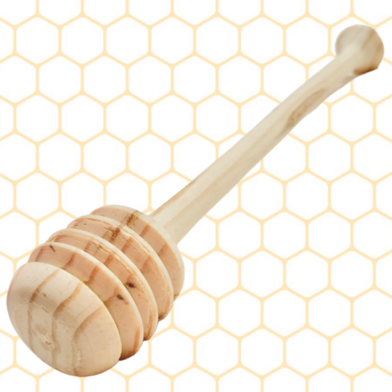 Imagen de 6 Palitas / Cucharas Mieleras 18-19 Cm De Alto