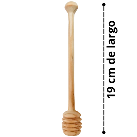 Imagen de 6 Palitas / Cucharas Mieleras 18-19 Cm De Alto