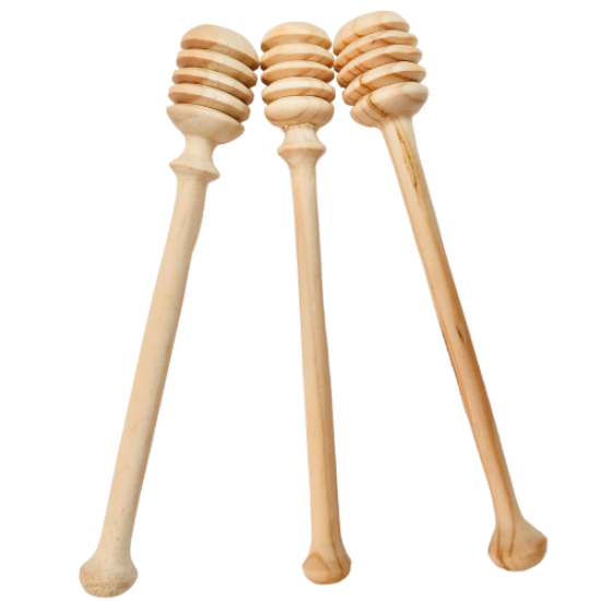 Imagen de 6 Palitas / Cucharas Mieleras 18-19 Cm De Alto