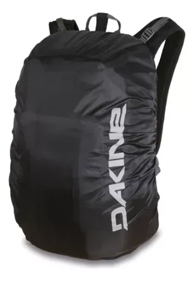 Imagen de Cubierta Impermeable Para Mochila Dakine Trailpack Cover Color Negro Diseño De La Tela Liso