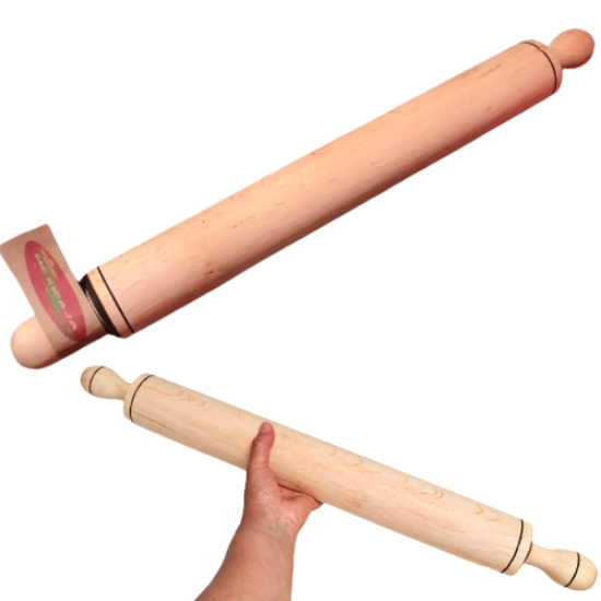 Imagen de Rodillo De Madera - Extra Largo - 60 Cm De Largo
