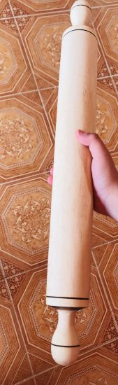 Imagen de Rodillo De Madera - Extra Largo - 60 Cm De Largo