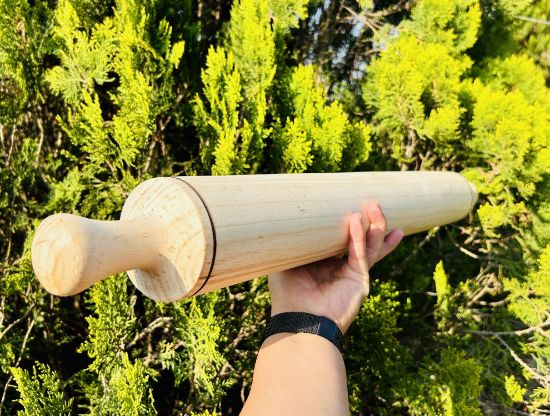 Imagen de Rodillo De Madera - Extra Largo - 60 Cm De Largo