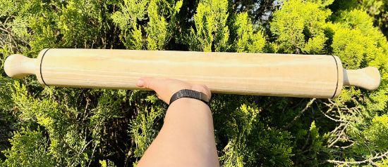 Imagen de Rodillo De Madera - Extra Largo - 60 Cm De Largo