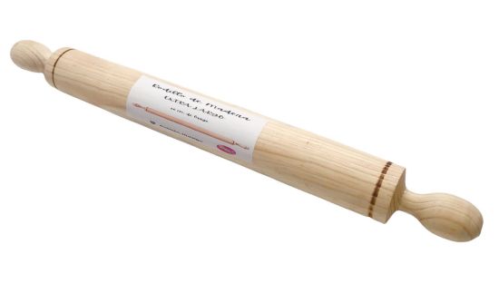 Imagen de Rodillo De Madera - Extra Largo - 60 Cm De Largo