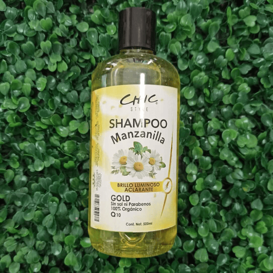 Imagen de Shampoo Aclarante de Manzanilla Sin Sal ni Parabenos 100% Orgánico 500ml