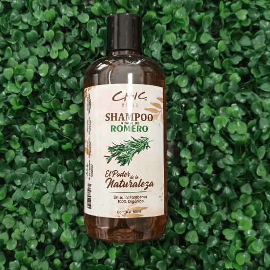 Imagen de Shampoo de Romero 100% Orgánico Sin Parabenos Ni Sal 500ml