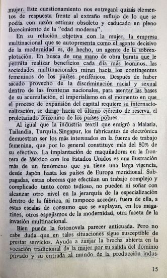 Imagen de La Cultura de la Opresión Femenina, M. Mattelart. Ed. ERA