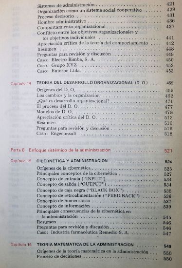 Imagen de Introducción A La Teoría General De La Administración Ed 2ª 