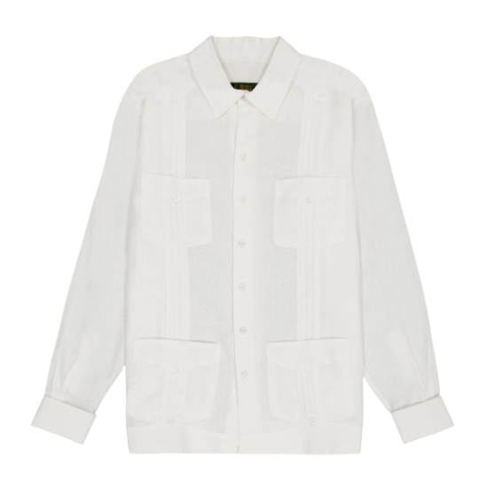 Imagen de Guayabera Manga larga Doble Puño