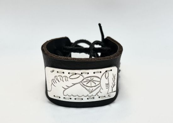 Imagen de Pulsera piel piraña.