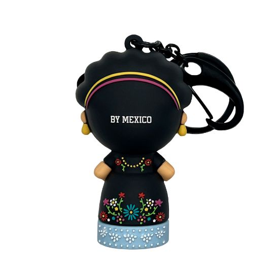 Imagen de By Mexico Llavero 3D  Muñeca Carmen Chu 