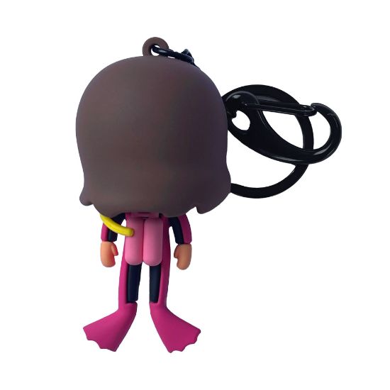 Imagen de By Mexico Llavero  3D Niña Buzo 