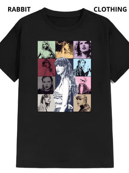Imagen de Playera manga corta 100% algodón diseño estampado "Taylor Sw" 