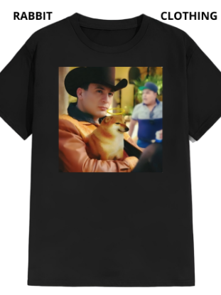 Imagen de Playera manga corta 100% algodón diseño estampado "Valentin Elizal"