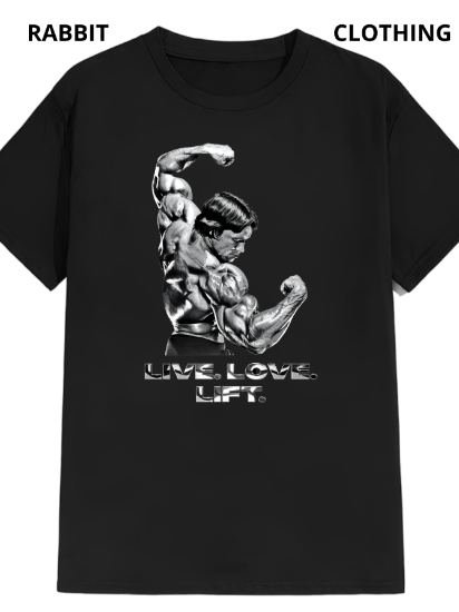 Imagen de Playera manga corta 100% algodón diseño estampado "Arnold"