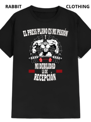 Imagen de Playera manga corta 100% algodón diseño estampado "Press plano mi pasión"