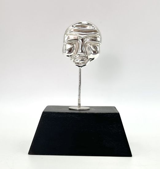 Imagen de Escultura rostro prehispánico 