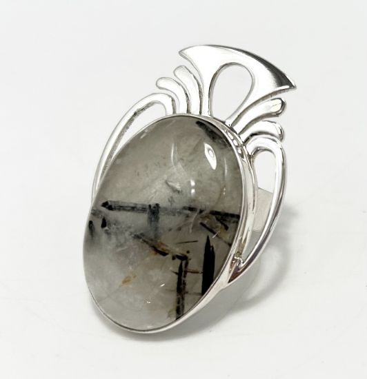 Imagen de Juego 3 piezas cruz cuarzo blanco.