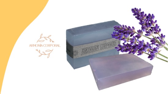 Imagen de Jabón Artesanal Rectangular Lavanda 90 gr