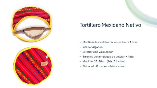 Imagen de TORTILLERO MEXICANO NATIVO