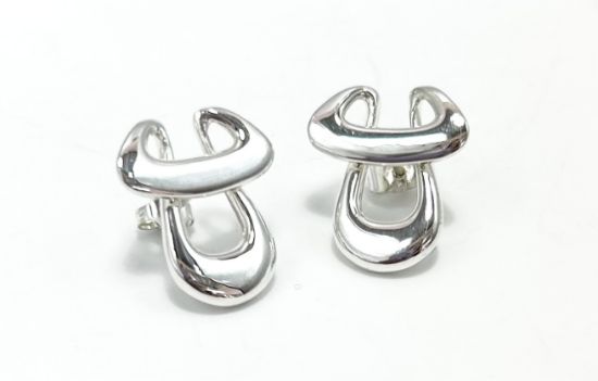 Imagen de Aretes silueta toro.