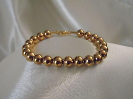 Imagen de Pulsera de balines hecha de Acero Inoxidable