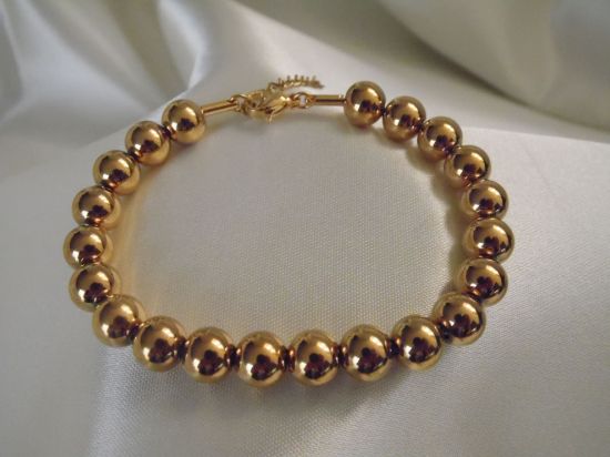 Imagen de Pulsera de balines hecha de Acero Inoxidable