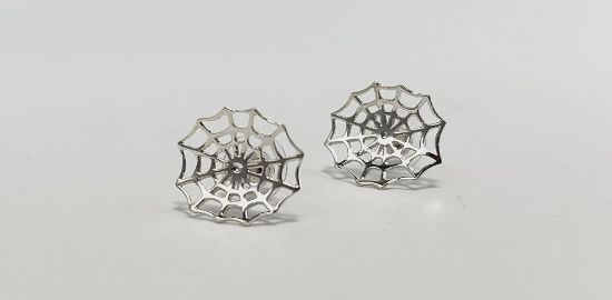 Imagen de Aretes telaraña