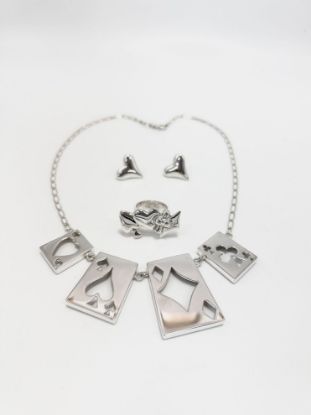 Imagen de Juego 3 piezas, Juego naipes.