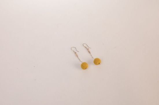 Imagen de Par de aretes pericón