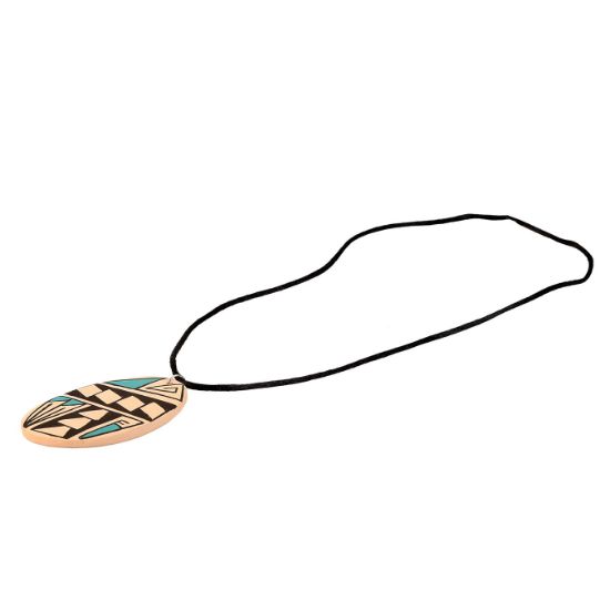 Imagen de Dije de barro decorado