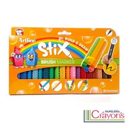 Imagen de Marcador Artline Stix 20 Piezas