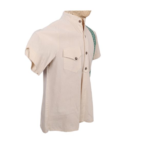 Imagen de Camisa manta bordada a mano