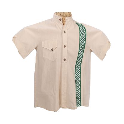 Imagen de Camisa manta bordada a mano