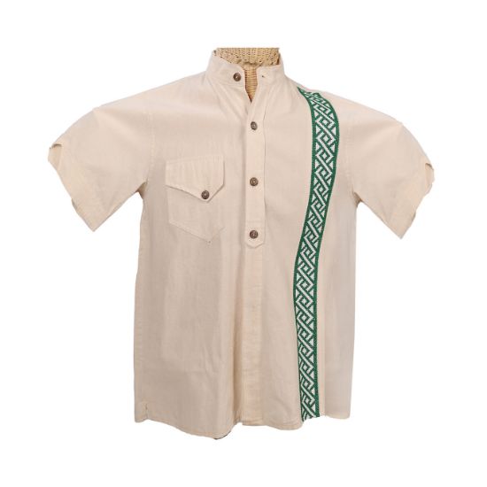 Imagen de Camisa manta bordada a mano