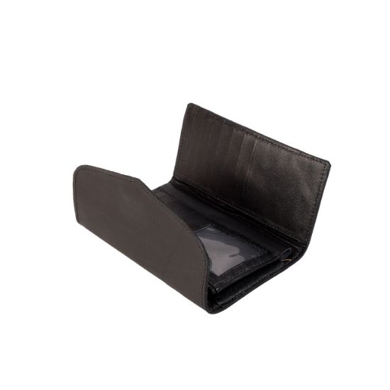 Imagen de Cartera larga de piel negra